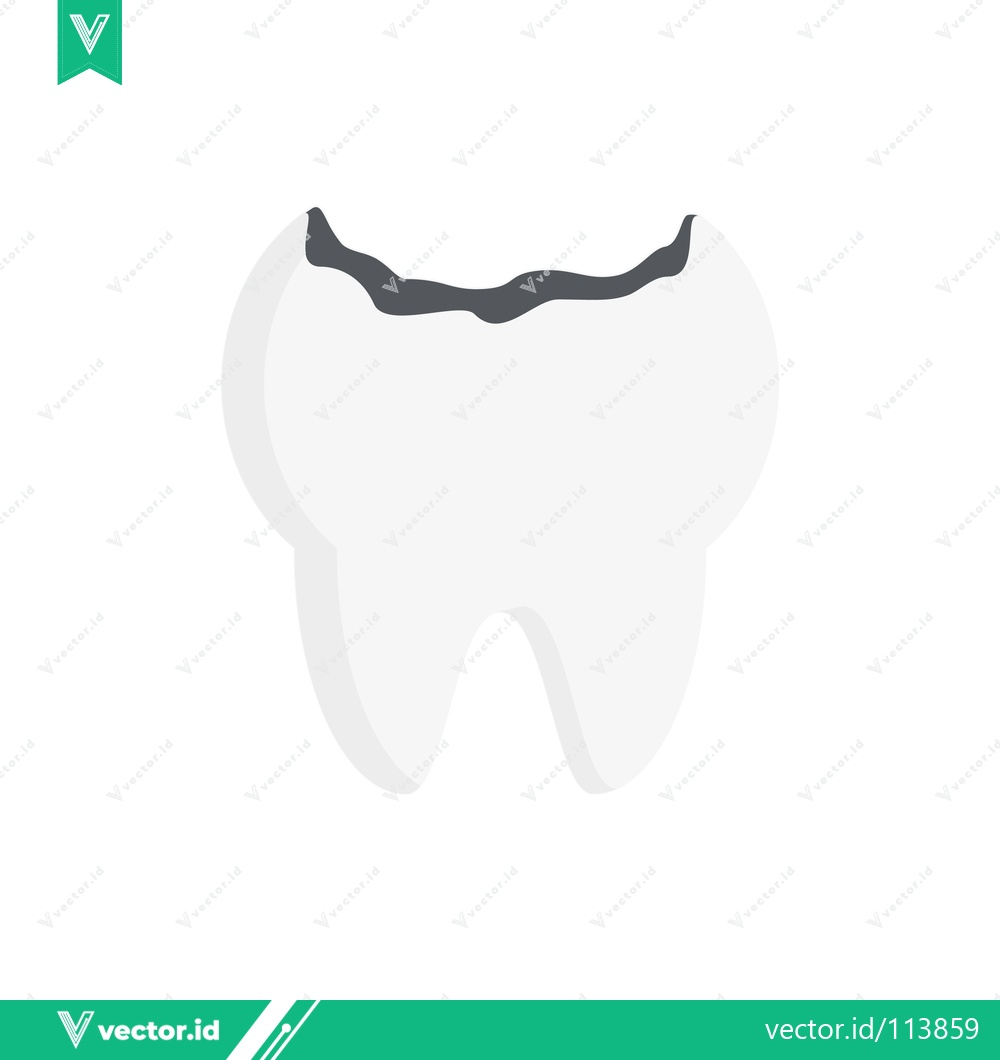 Premium Vector of Illustration of a Cavity in a Tooth