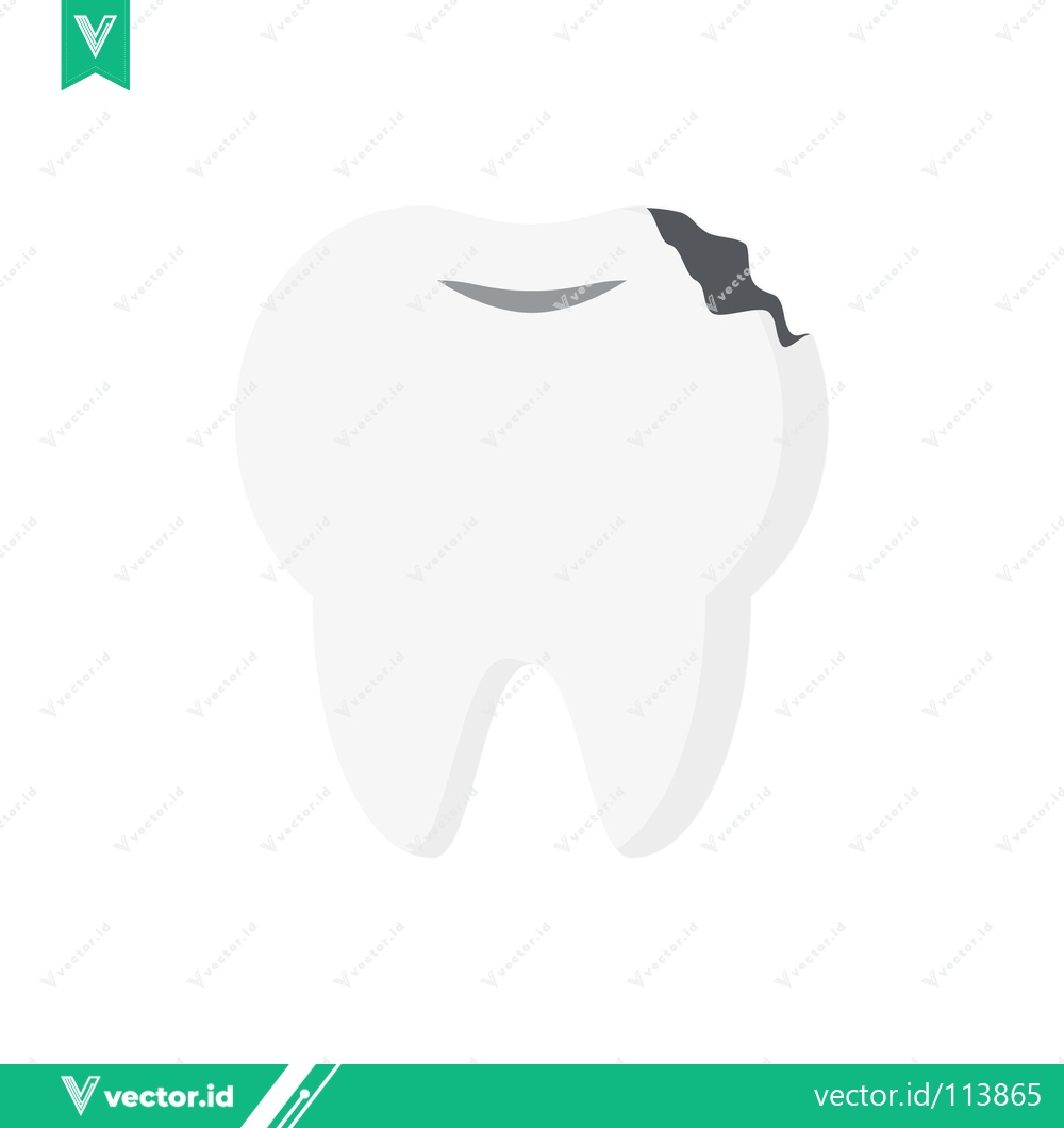 Premium Vector of Illustration of a Cavity in a Tooth