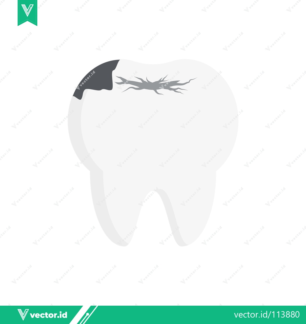 Premium Vector dari Illustration of a Cavity on a Tooth