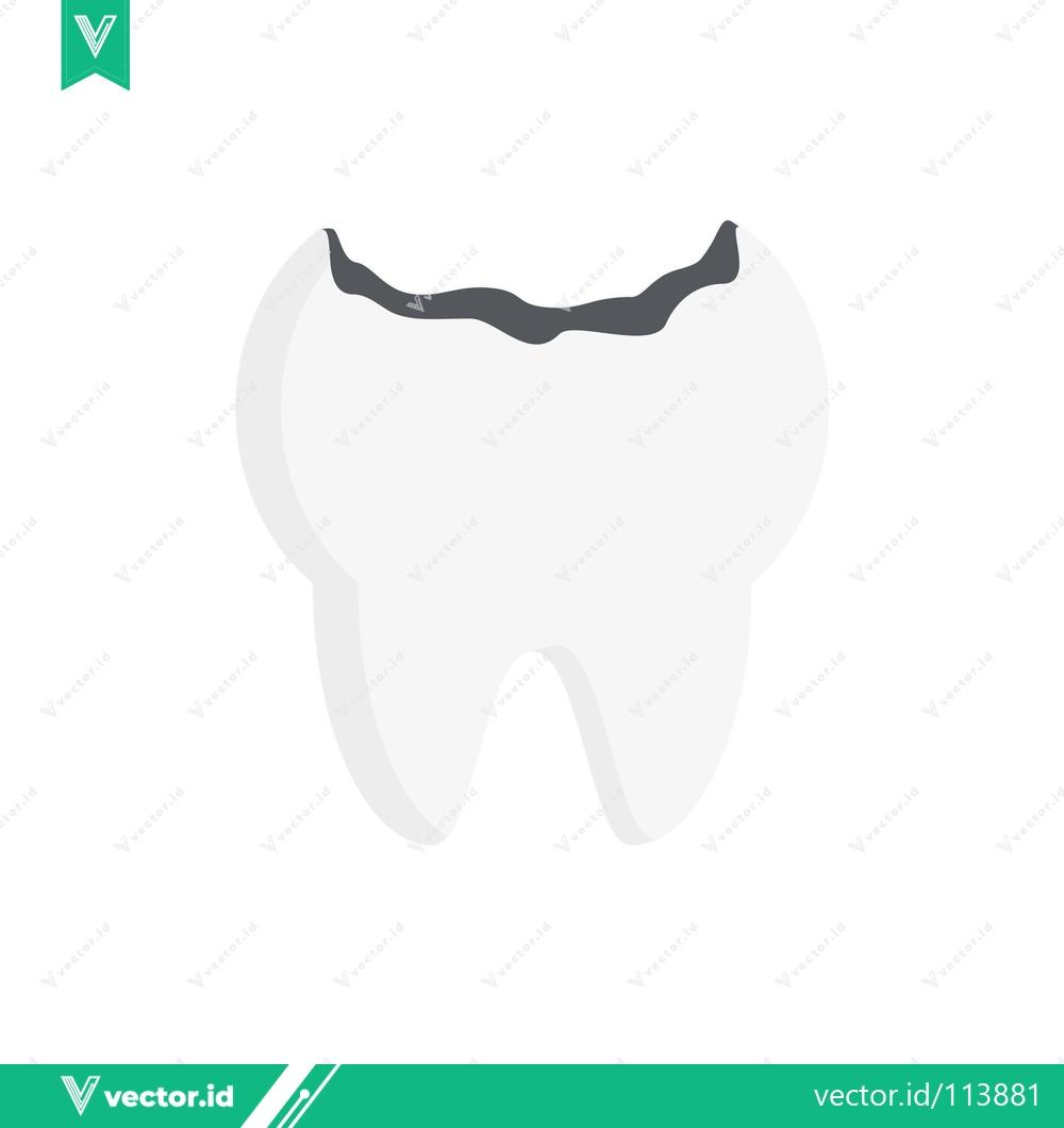 Premium Vector of Illustration of a Cavity in a Tooth