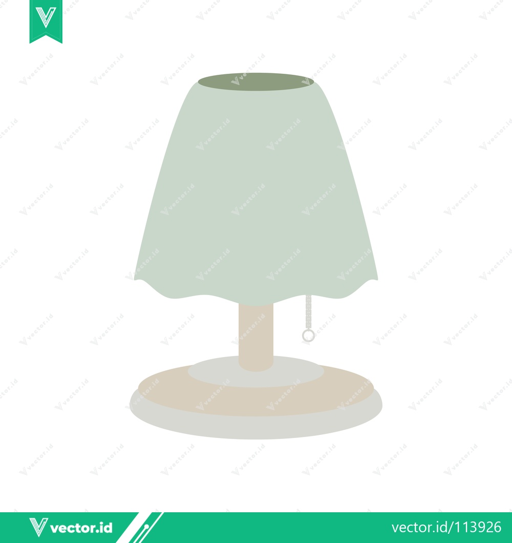Premium Vector dari Minimalist Table Lamp with Soft Light