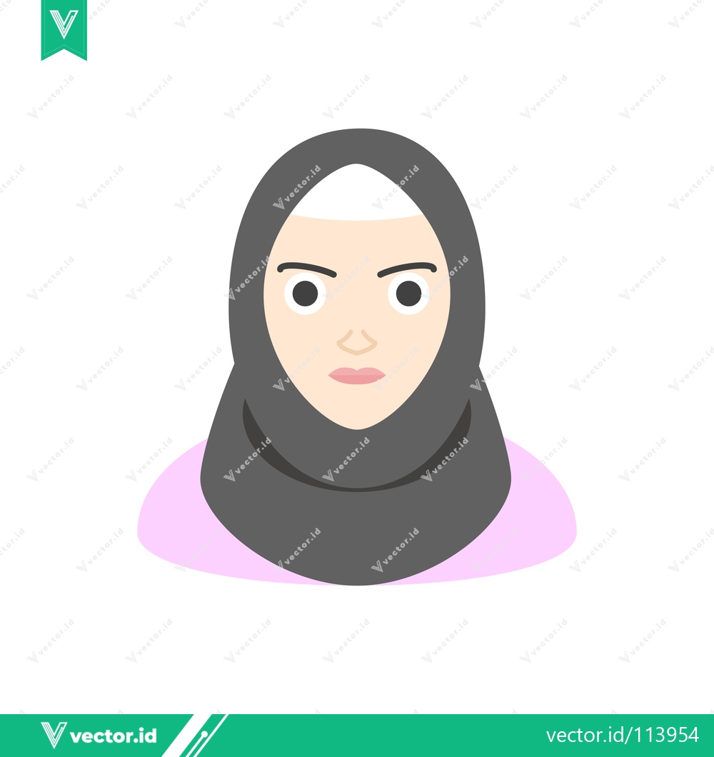 Premium Vector dari Illustration of a Muslim Woman Wearing a Hijab