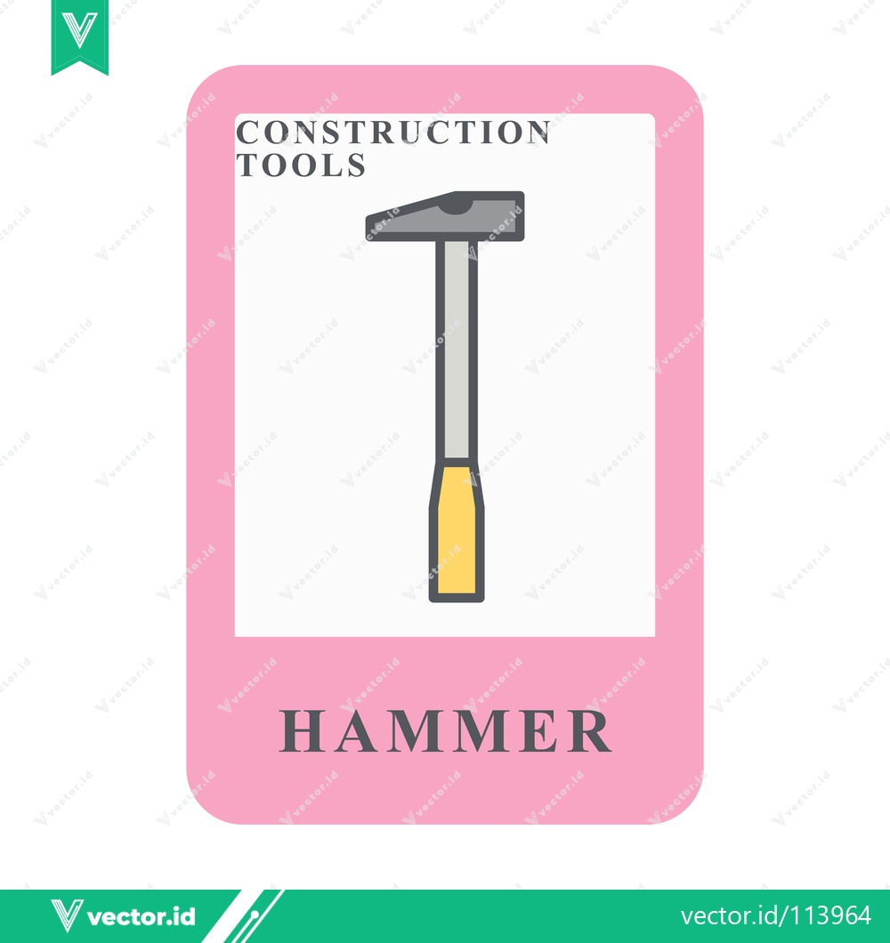 Premium Vector of Illustration of a Hammer a Construction Tool