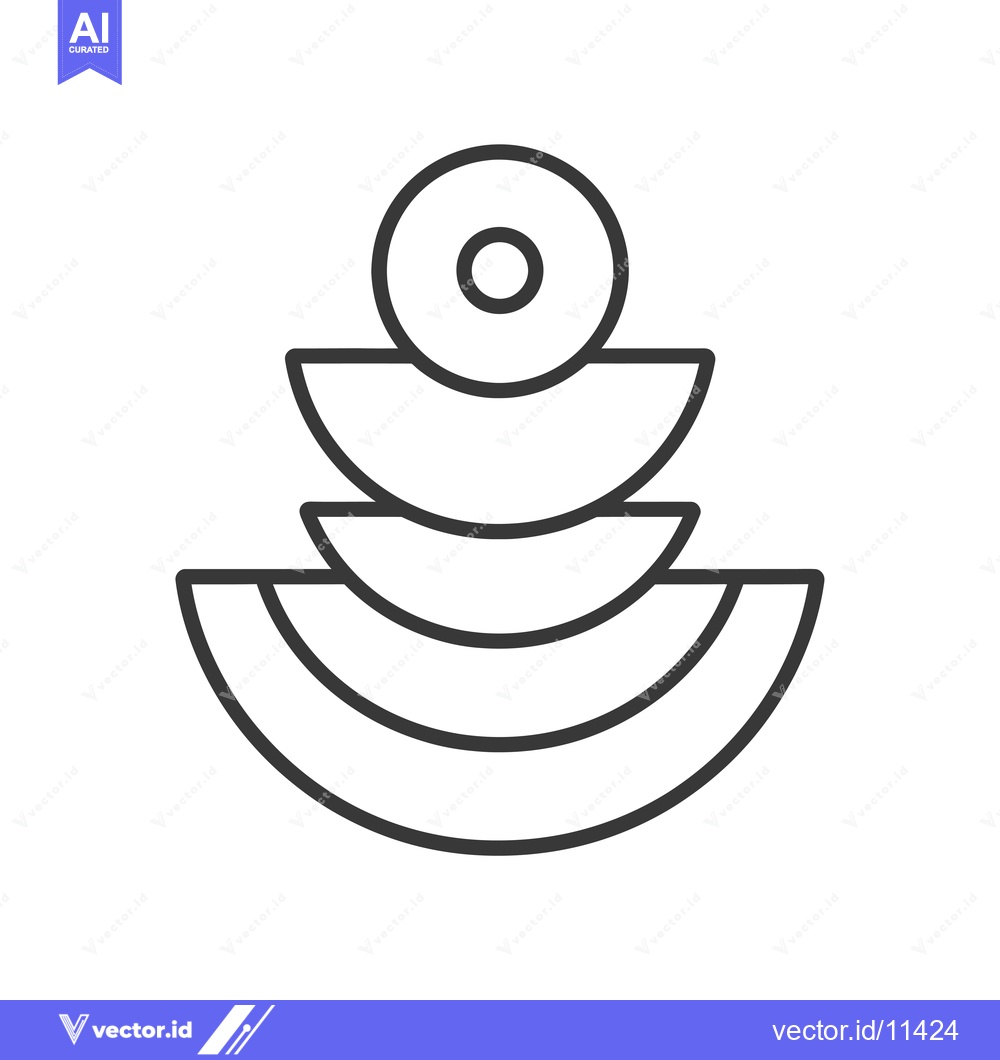 Premium Vector dari Abstract Geometric Design with Overlapping Circles and Semi-Circles