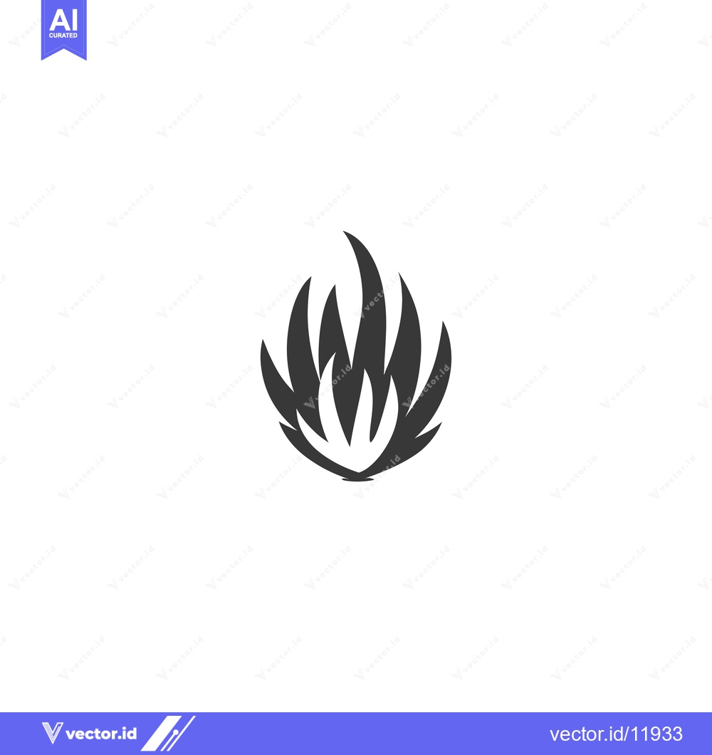 Premium Vector dari Abstract Stylized Flame Illustration