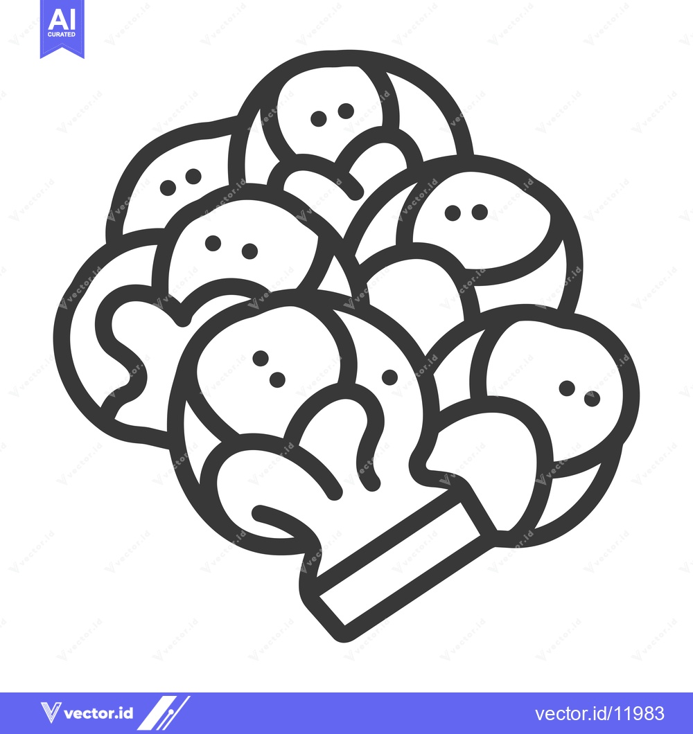 Premium Vector dari A bunch of round, black and white objects with dots on them