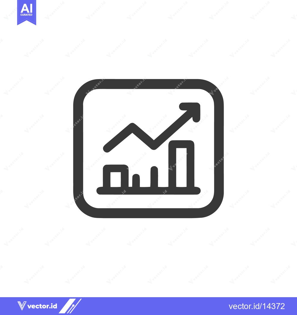 Premium Vector dari Ascending Bar Graph Icon: Business Growth and Financial Success Symbol