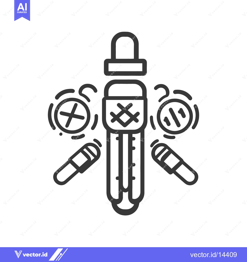 Premium Vector dari An illustration depicting a vaporizer and related accessories in desig