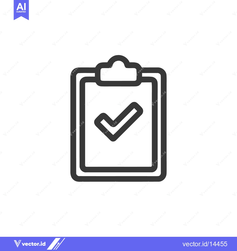 Premium Vector dari Add Task Icon Line Art Icon  296