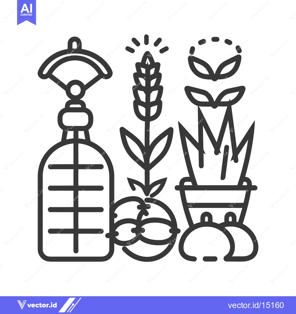 Premium Vector dari Icon depicting a harvest concept with various farming related elements