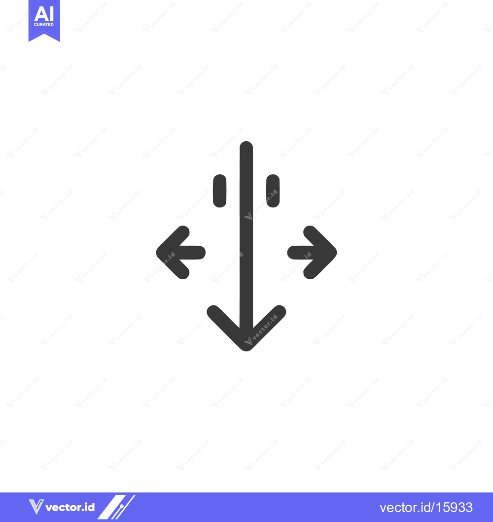 Premium Vector dari Expand, Contract, and Move: Arrow Icon with Multiple Directions