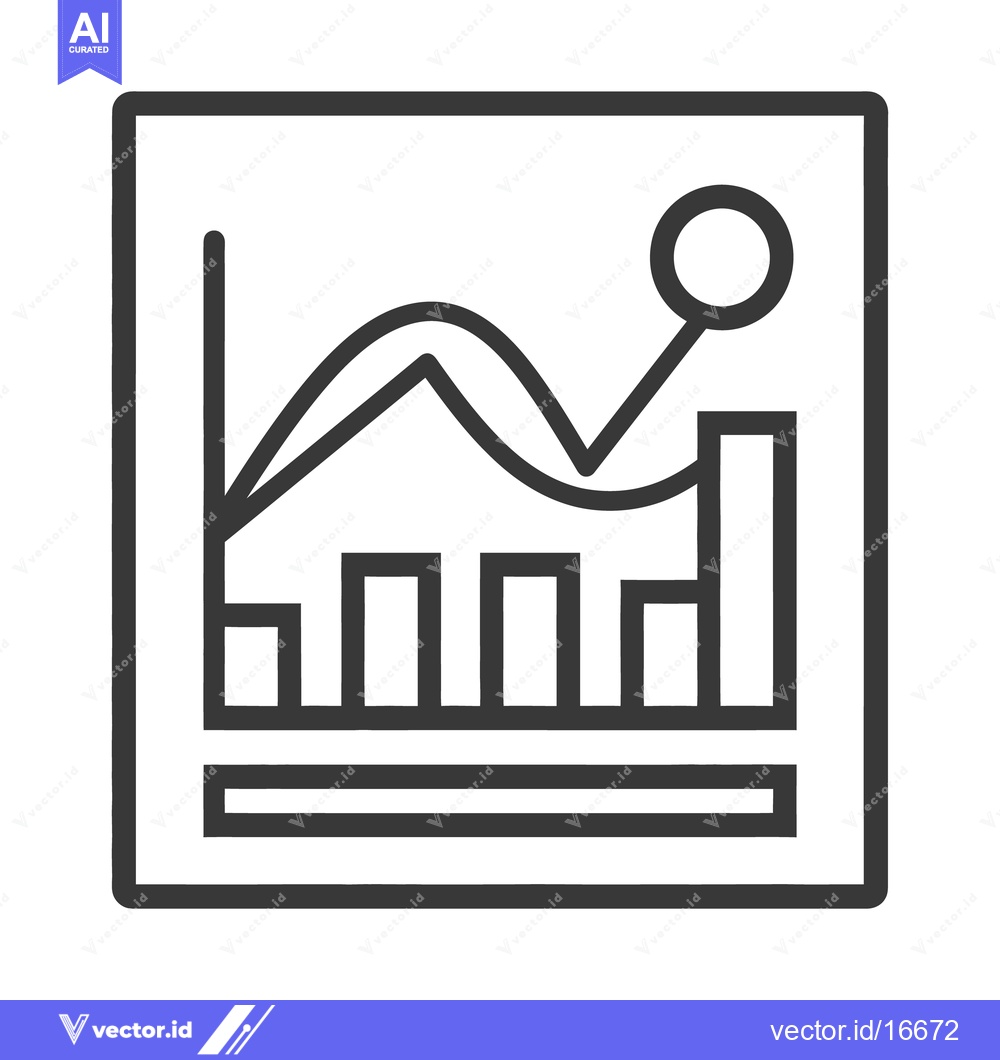 Premium Vector of A graphic representation of financial data and business information