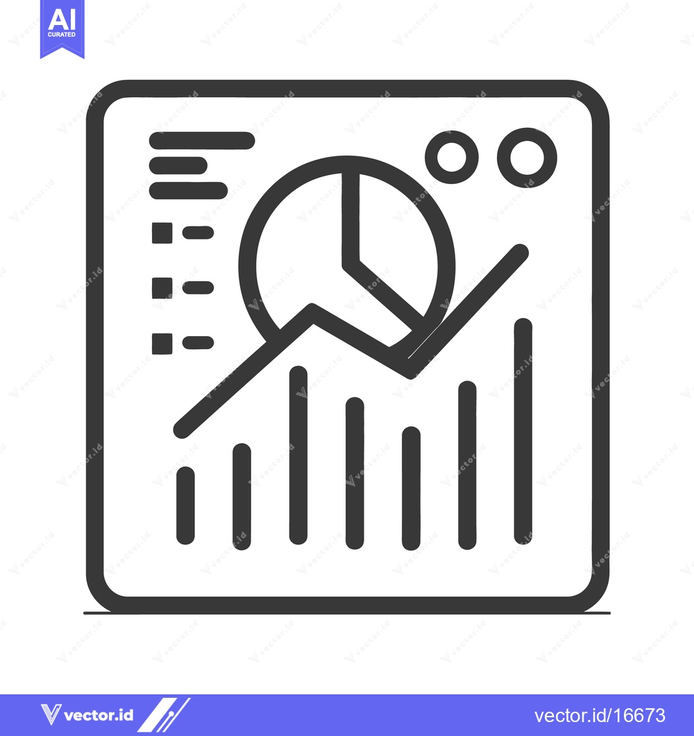 Premium Vector dari A graphic representation depicting various statistical data analysis d
