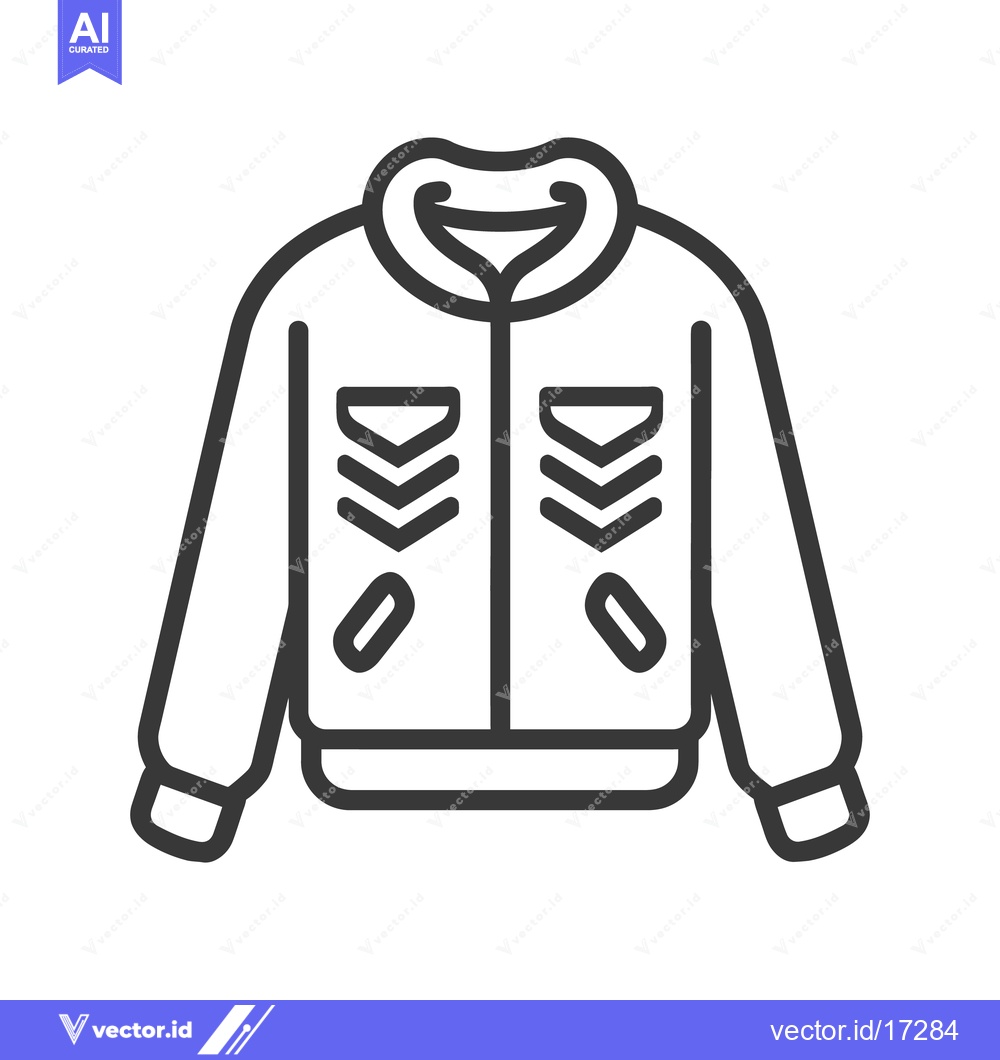 Premium Vector of Simple black and white illustration depicting a garment item of clothi