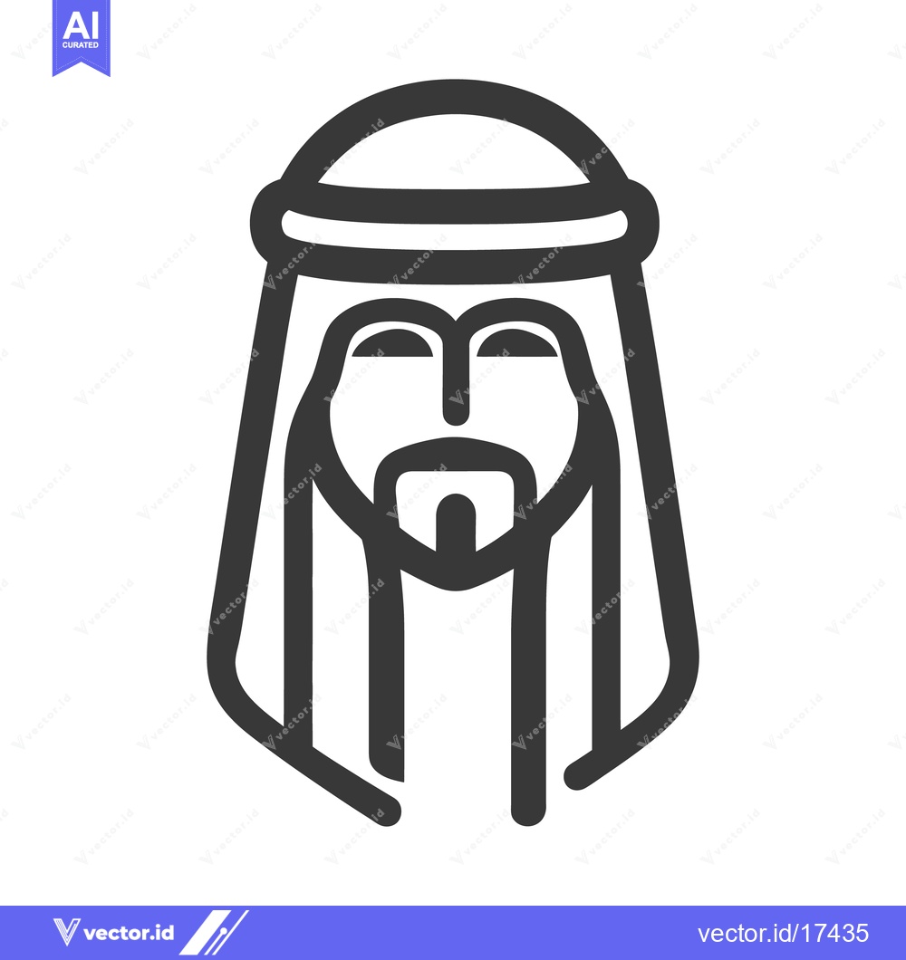 Premium Vector dari A simple illustrated image of a person wearing traditional attire
