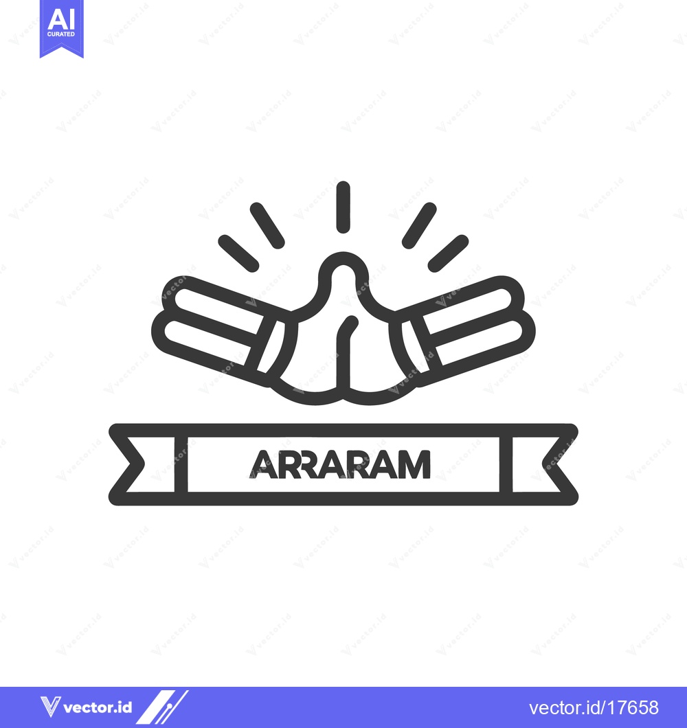 Premium Vector dari Illustration of hands together with banner and radiating lines above