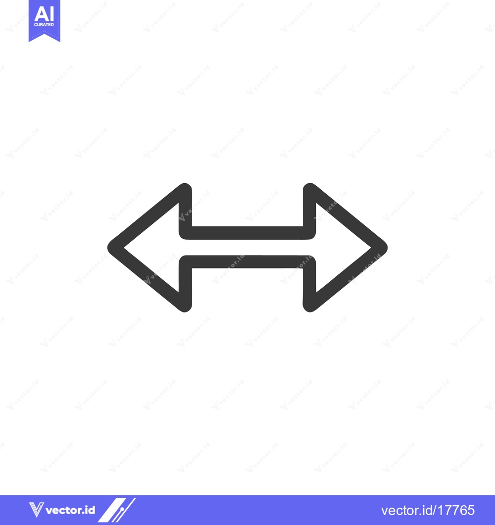 Premium Vector of Minimalist Double Arrow Icon:  Clean, Modern Graphic Design Element