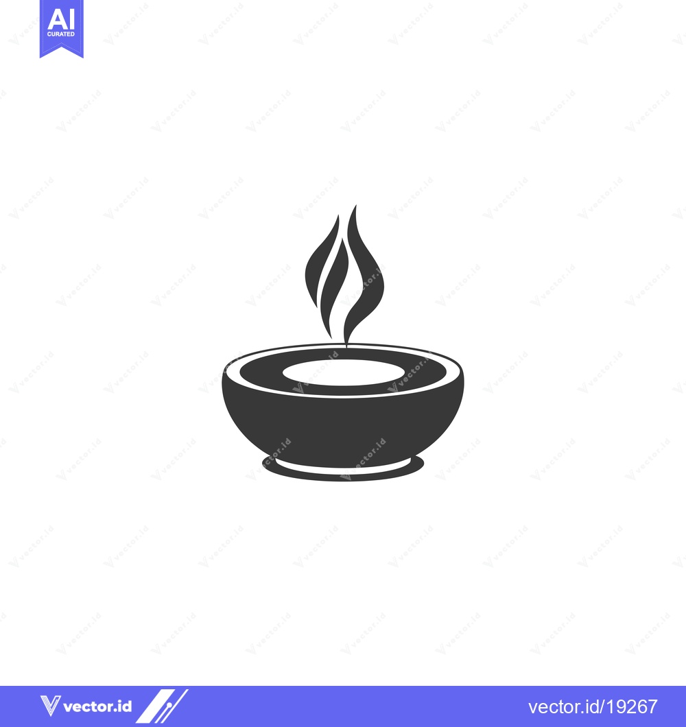 Premium Vector dari A Simple Black and White Illustration of a Burning Candle