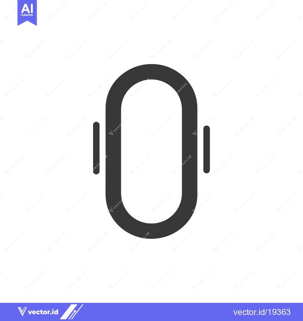 Premium Vector dari A simple black and white outline of a chain link