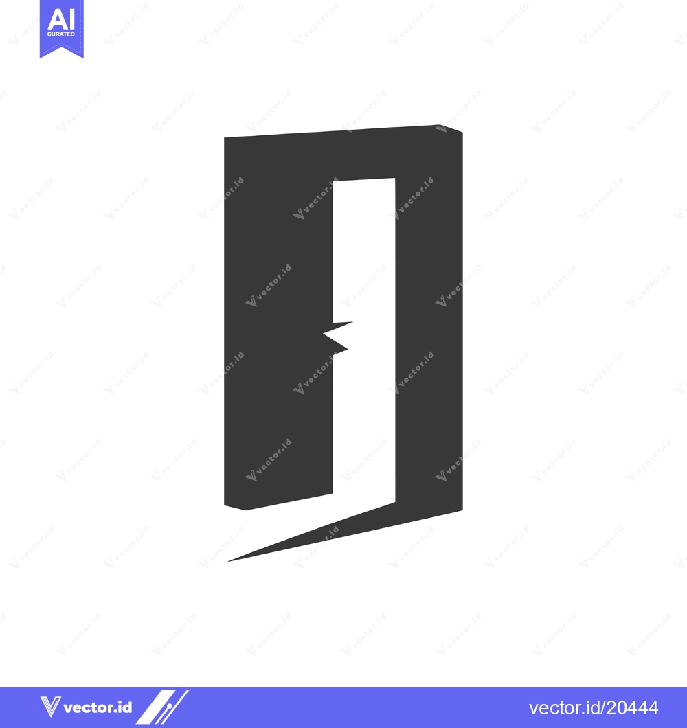 Premium Vector dari A Stylized Representation of a Doorway