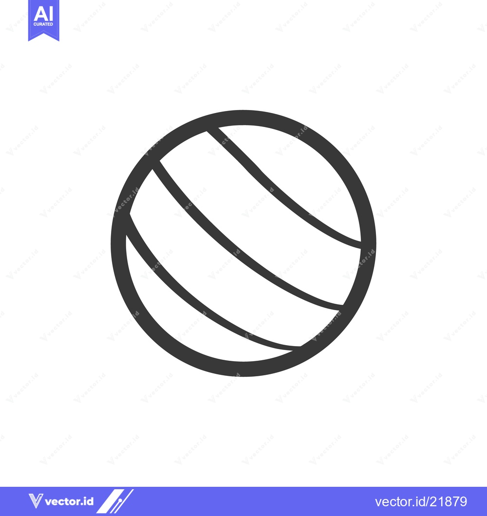Premium Vector dari A black and white illustration of a striped circular object
