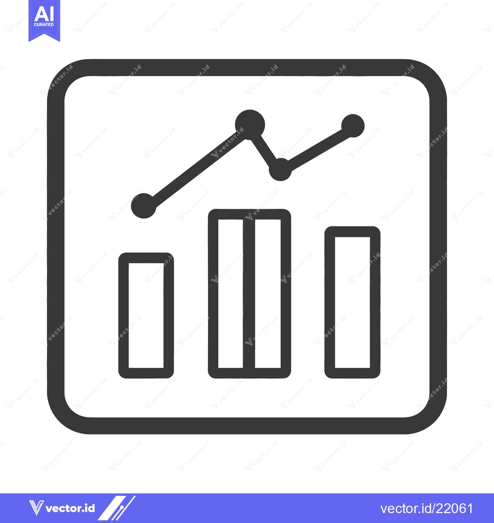 Premium Vector dari A visual representation of statistical data and information analysis