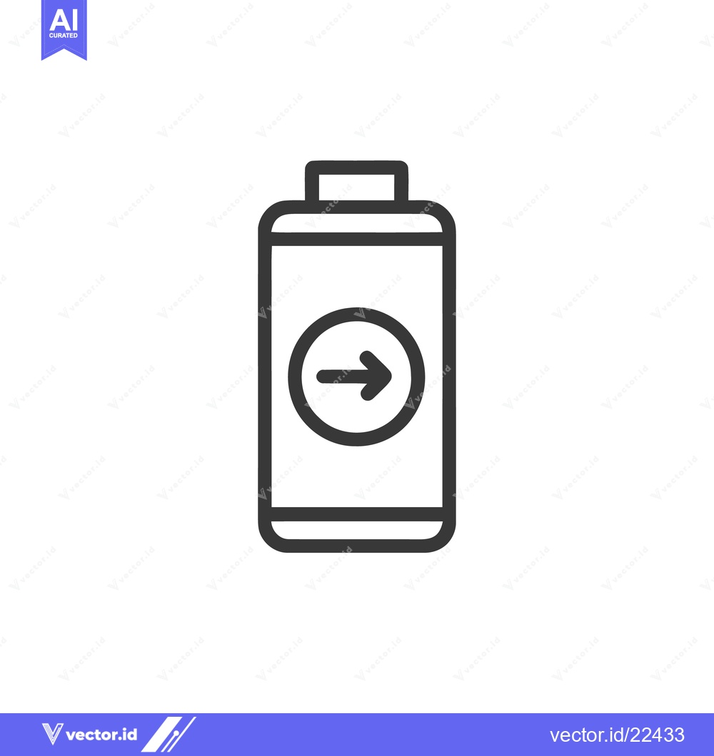 Premium Vector dari Simple Right Arrow Icon Inside a Rectangular Shape