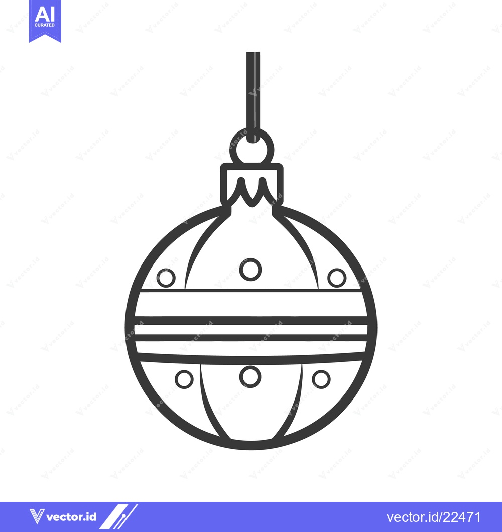 Premium Vector dari Simple black and white ornament suitable for holiday season celebratio
