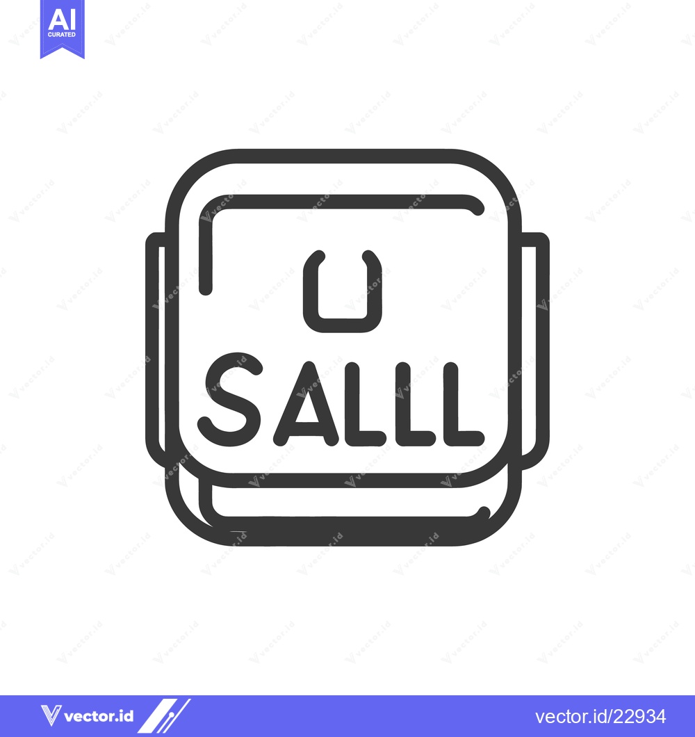 Premium Vector dari A simple illustrated outline of a rectangular box and text