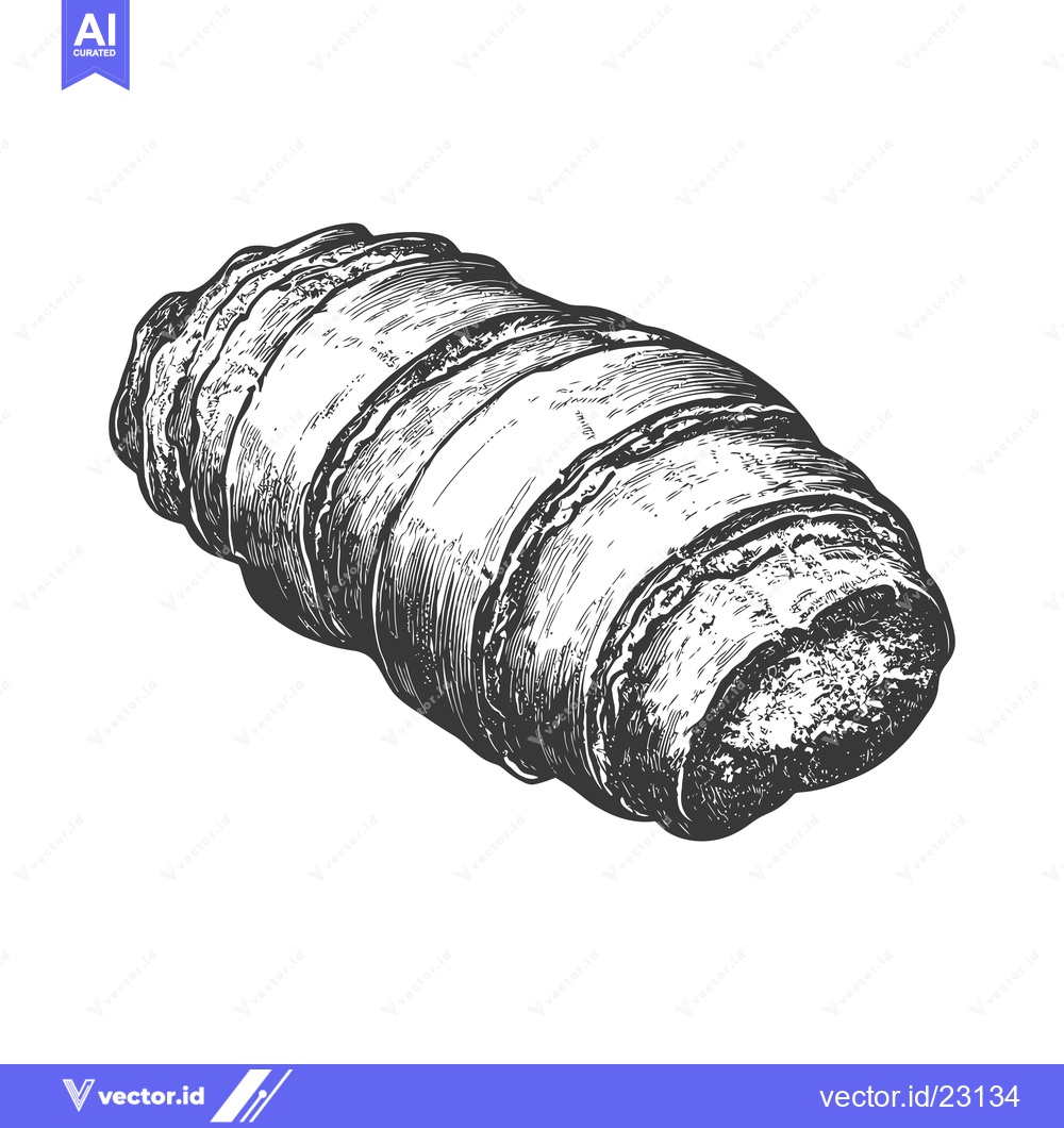 Premium Vector of Hand Drawn Illustration Of A Delicious Pastry