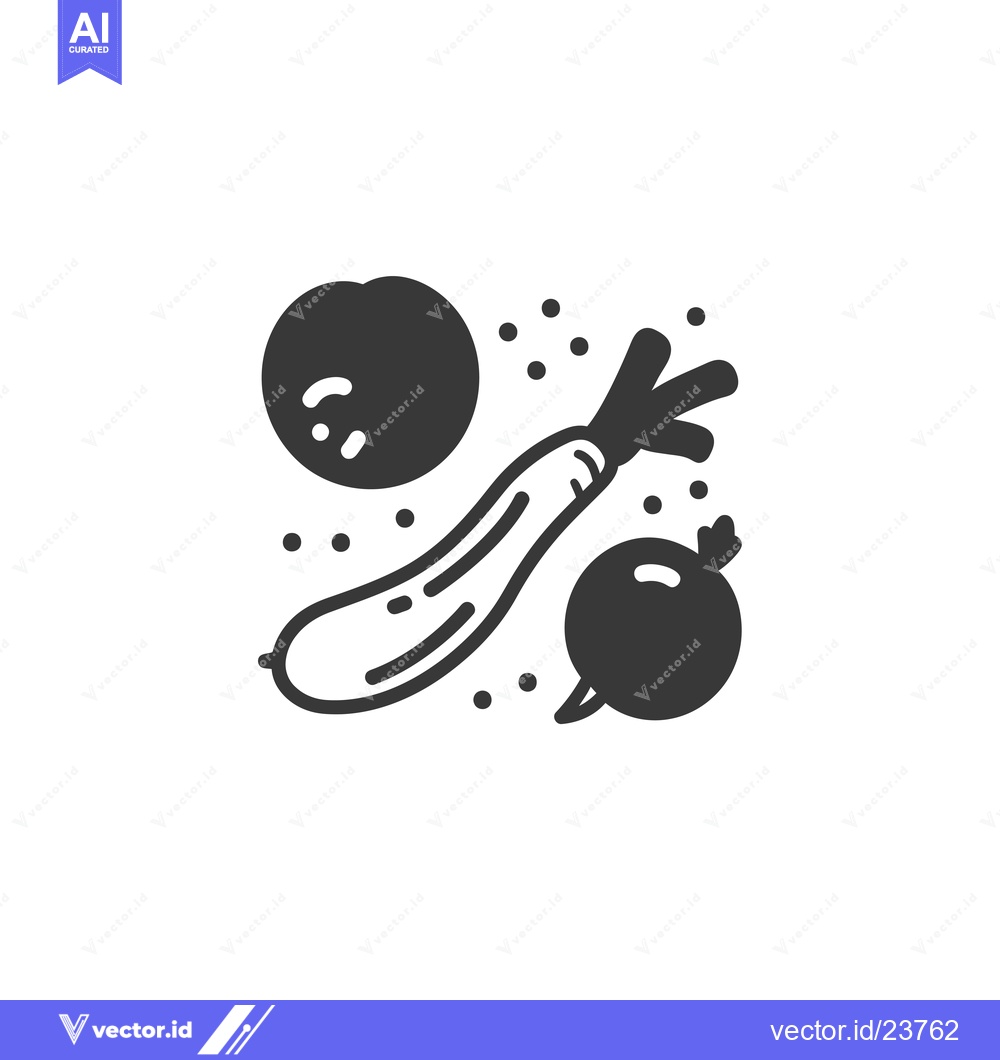 Premium Vector dari Black and White Illustration of a Carrot, Tomato, and Beetroot