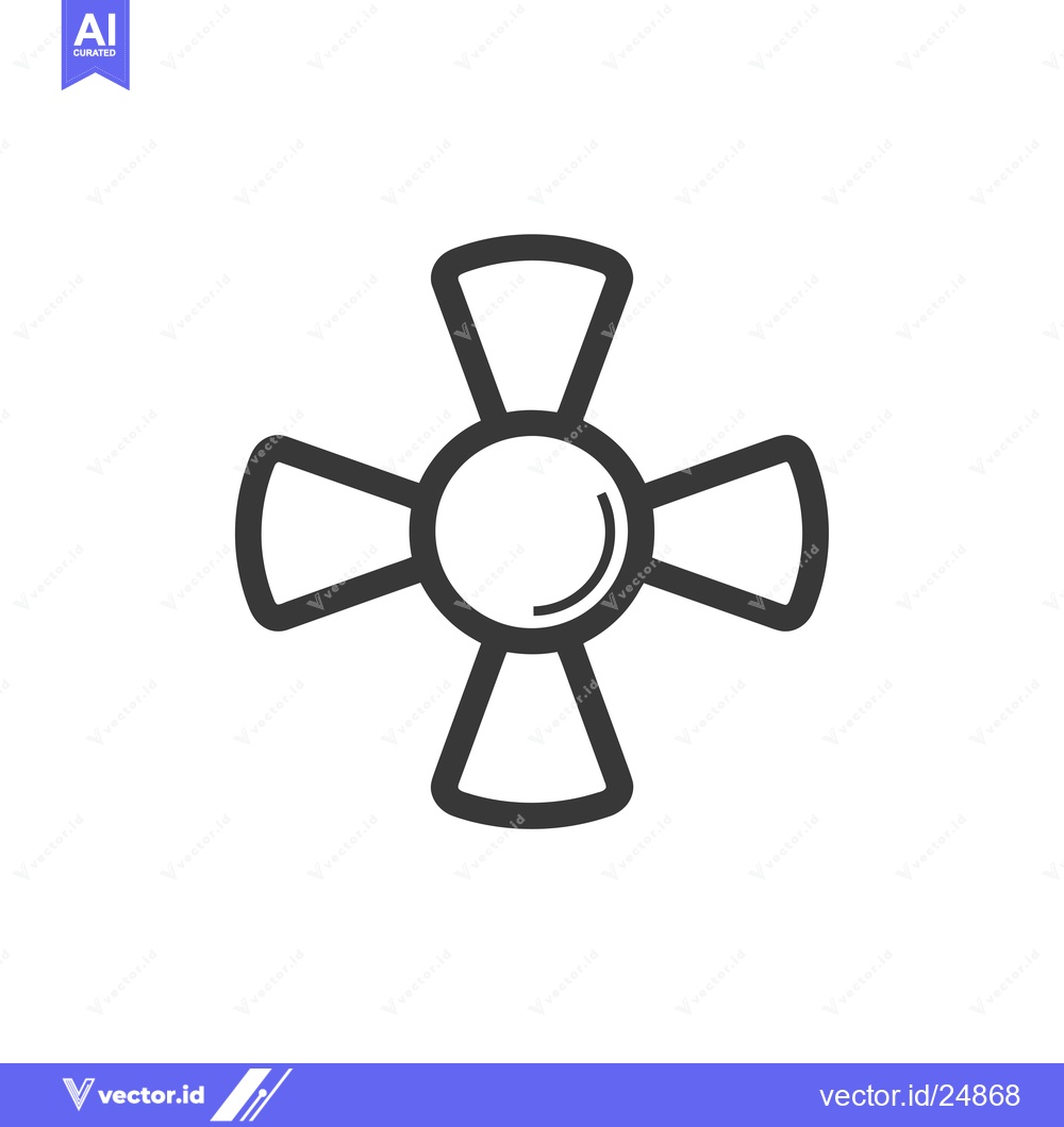 Premium Vector dari Black and white line art illustration of a cross with a circle in the