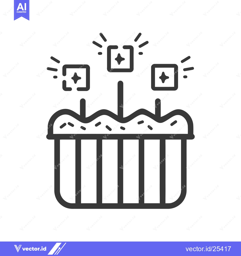 Premium Vector dari Black and White Line Drawing of a Hot Tub with Three Lights on Top
