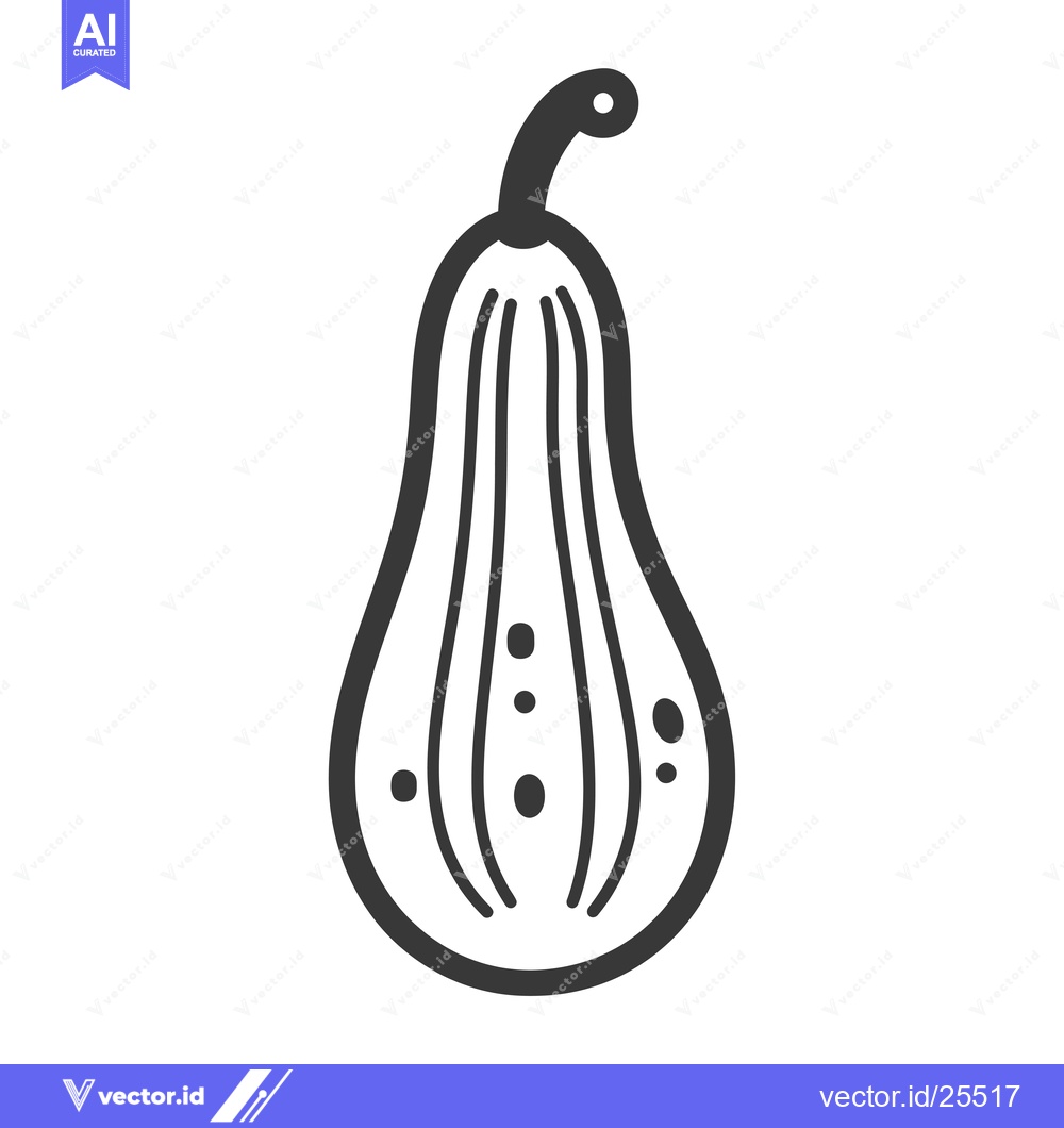 Premium Vector of Black and White Line Drawing of a Pear