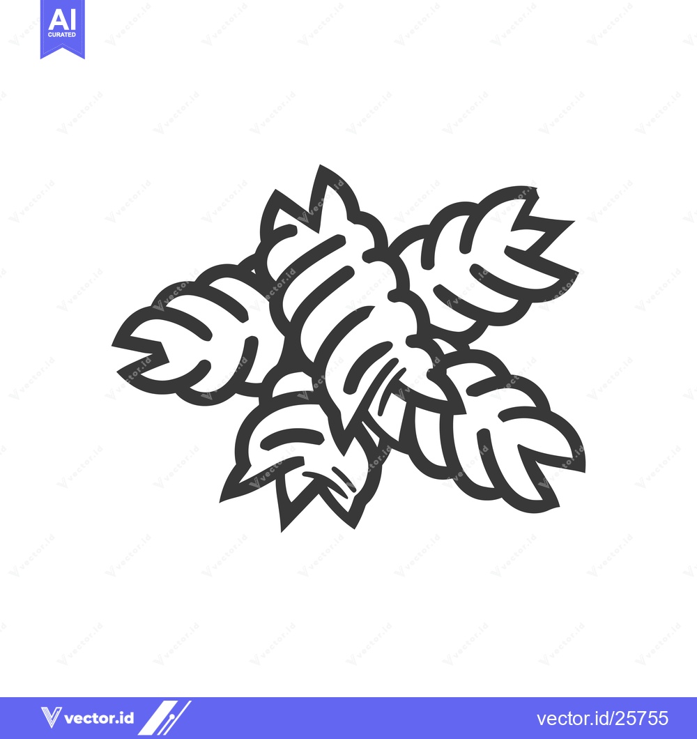 Premium Vector of Black and White Line Drawing of Rotini Pasta