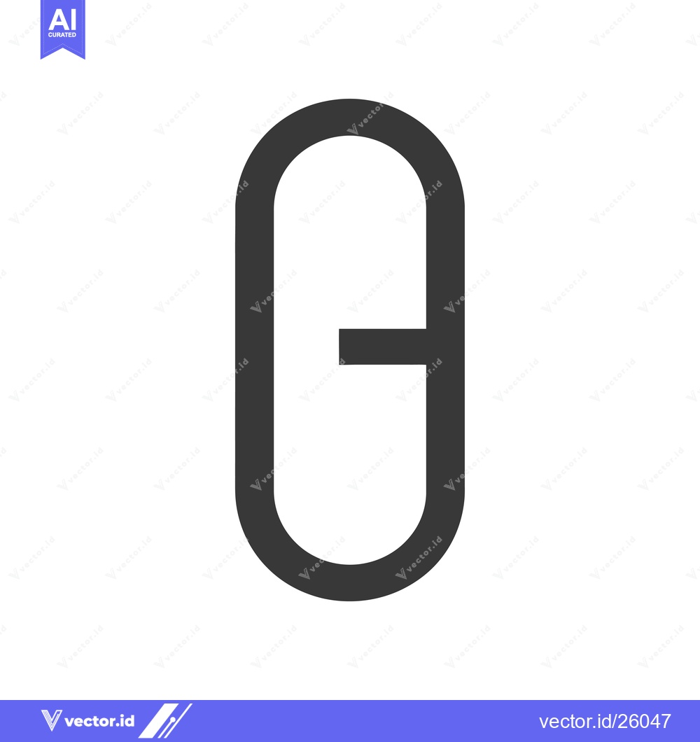 Premium Vector dari Black and White Outline of a Paperclip