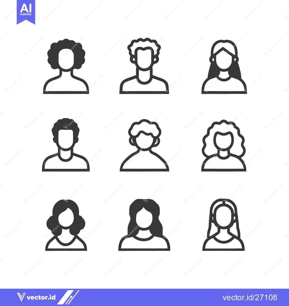 Premium Vector of Collection of vector graphic illustrations depicting diverse human ind