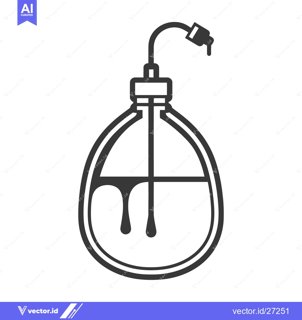 Premium Vector dari A minimalist illustration depicting a liquid dispenser with nozzle