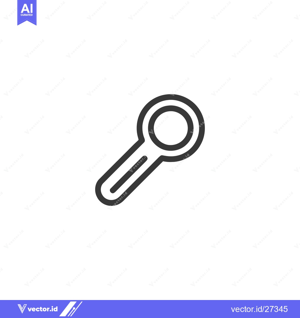 Premium Vector dari Minimalist Magnifying Glass Icon: Search, Discovery, and Exploration S