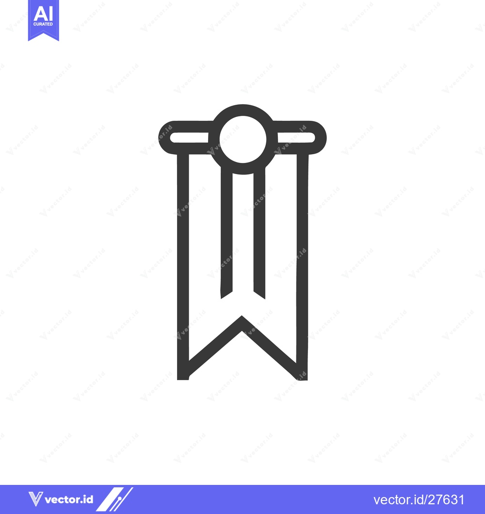 Premium Vector dari Minimalist Badge Icon: Simple, Modern, Geometric Design on White Backg