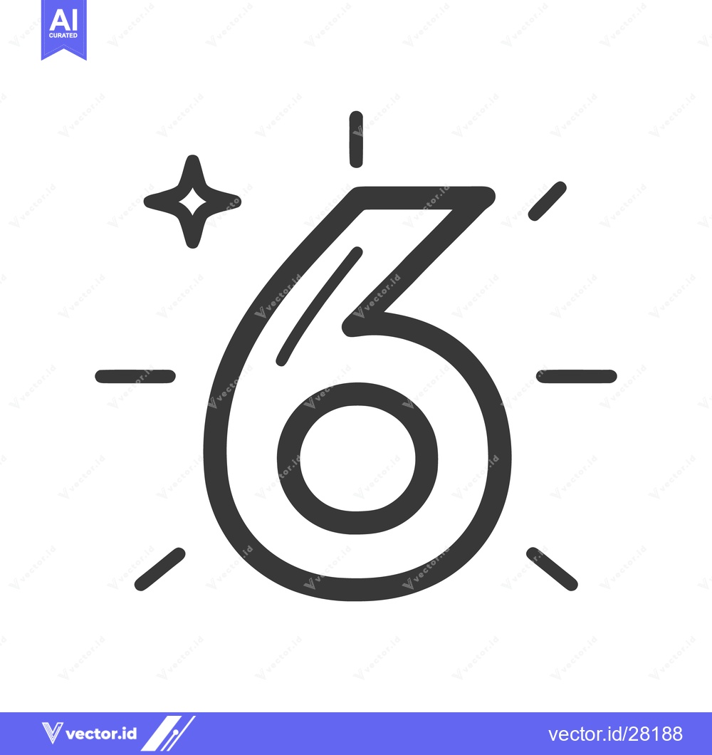 Premium Vector of Brightness 6 Icon Line Art Icon  1576