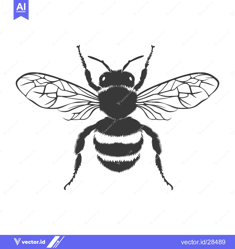 Premium Vector of An illustrative depiction of a solitary insect on a white background