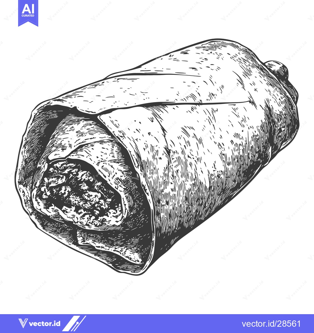 Premium Vector dari Delicious Rolled Pastry Filled With Sweet Filling