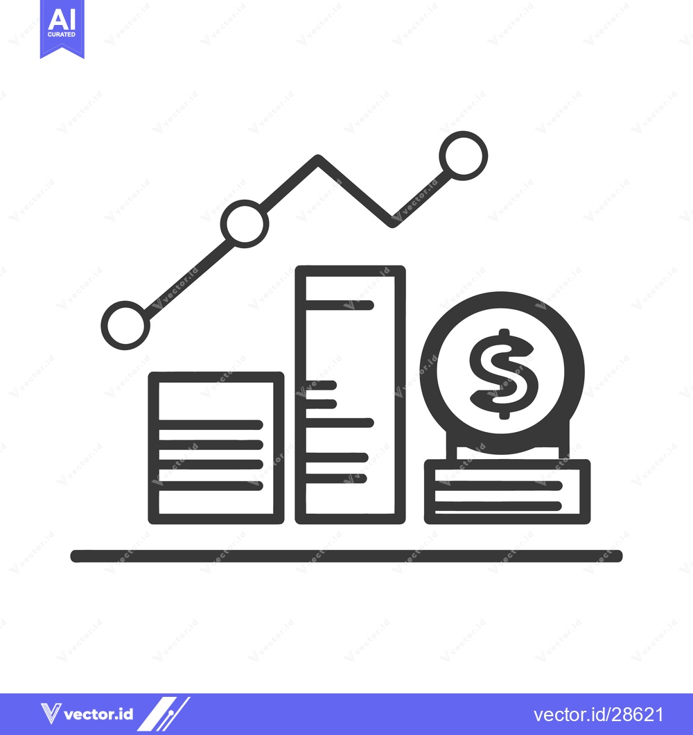 Premium Vector of Financial investment and business growth visualized with graphic eleme