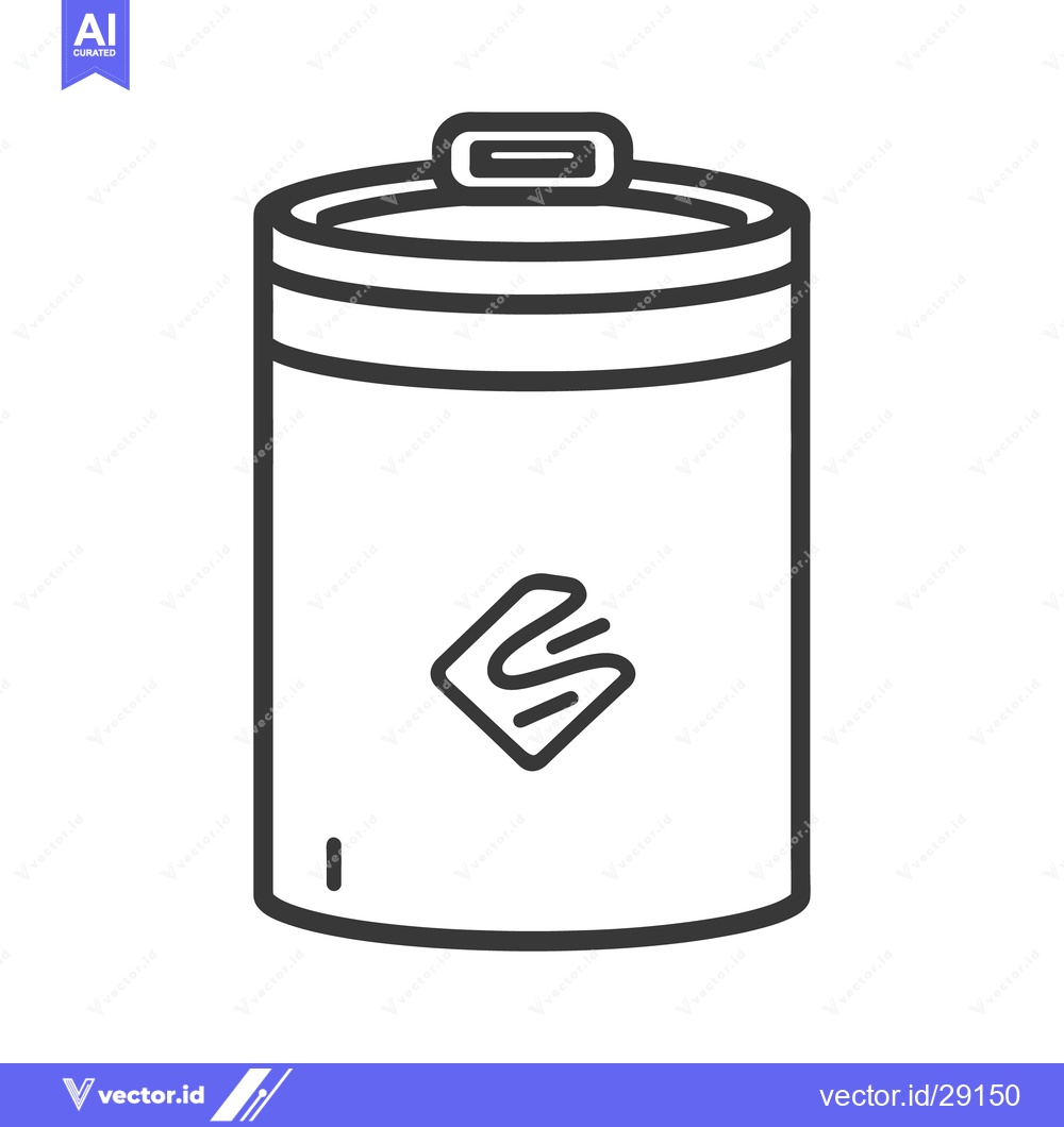 Premium Vector of Simple black and white illustration depicting a battery shaped object