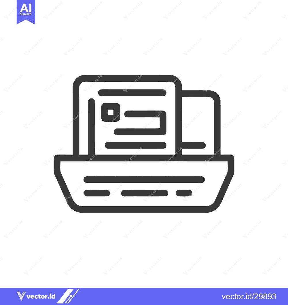 Premium Vector of Minimalist Icon of a Cargo Ship with Container Boxes, Isolated on Whit
