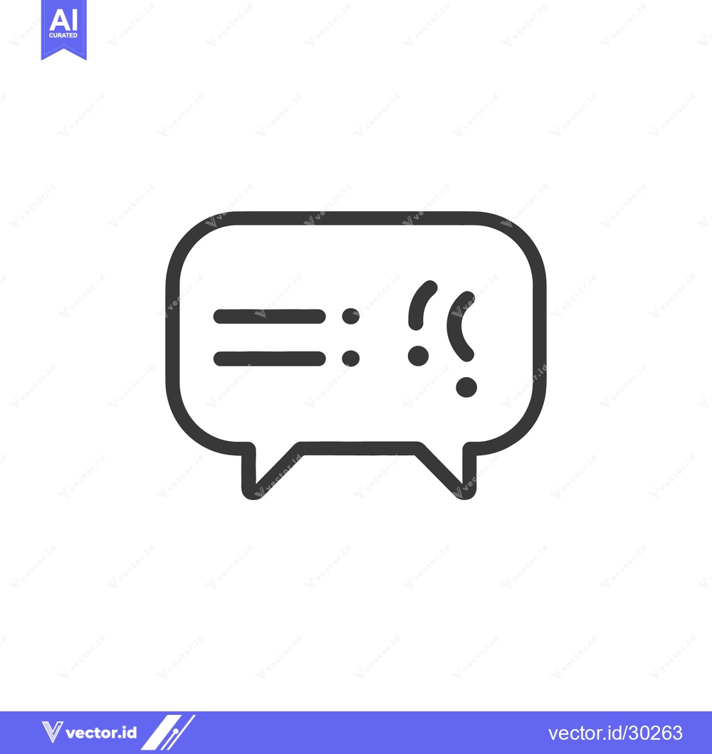 Premium Vector dari A speech bubble shows symbols expressing uncertainty and questioning