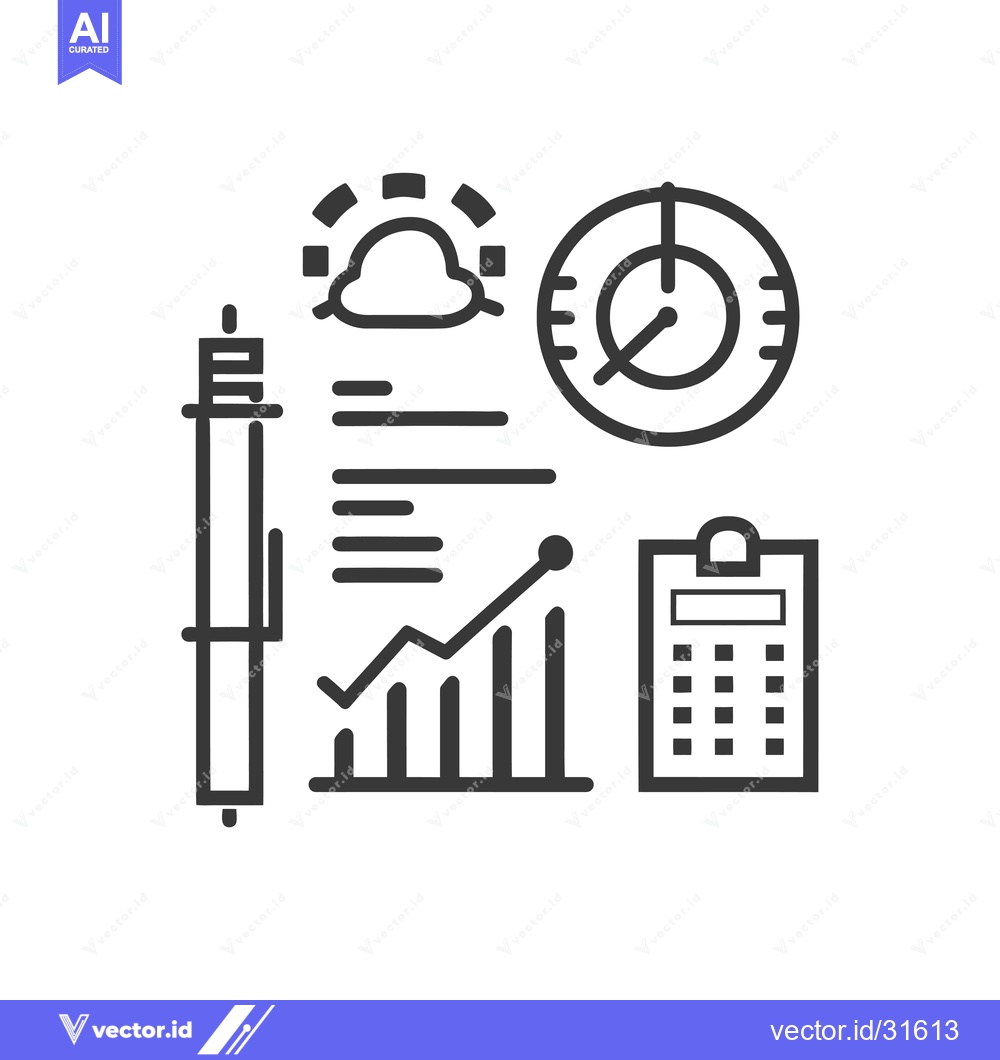 Premium Vector of Cloud-Based Business Growth with Time Management and Analytics