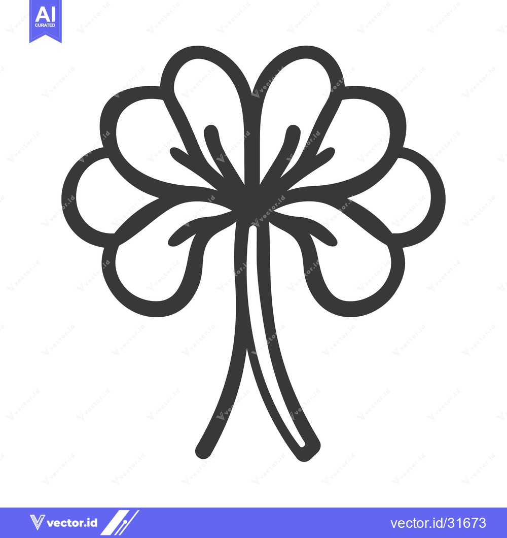 Premium Vector dari An abstract illustration depicting a stylized floral blossom shape