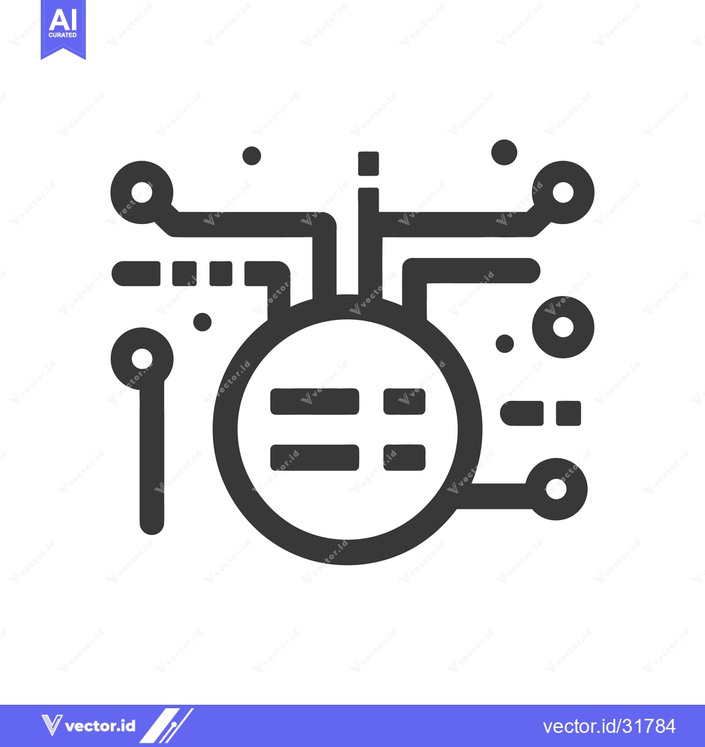 Premium Vector dari Simple schematic illustration showing electrical connections and circu